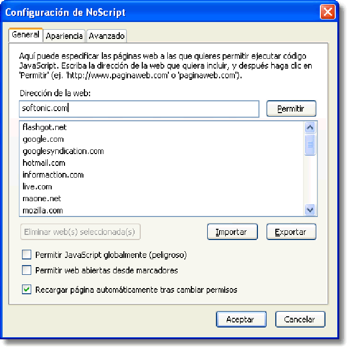 NoScript NoScript