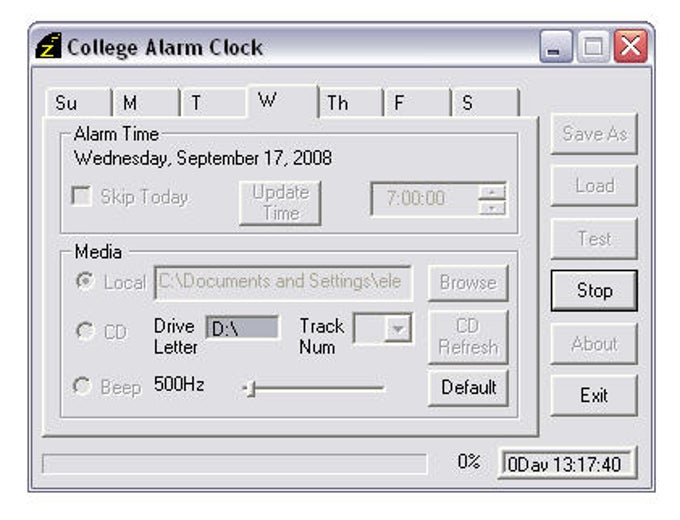 College Alarm Clock College Alarm Clock