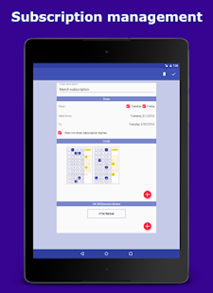 Results for Euromillions