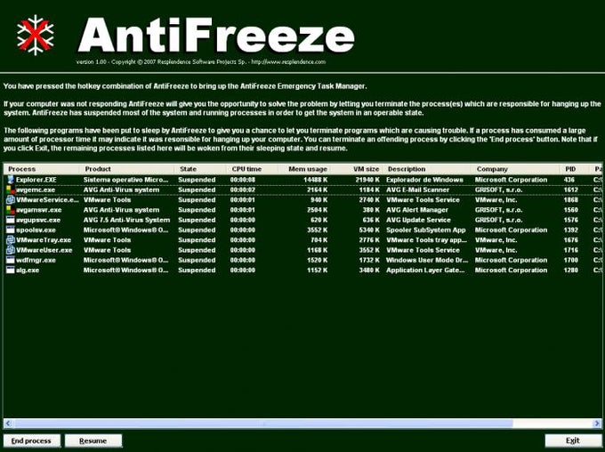 AntiFreeze AntiFreeze