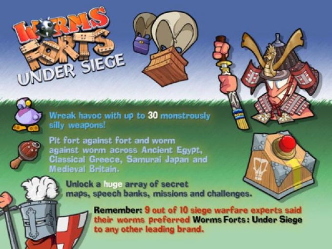 Worms Forts: Under Siege Worms Forts: Under Siege