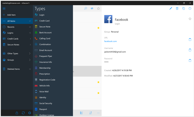 mSecure - Password Manager and Digital Wallet mSecure - Password Manager and Digital Wallet