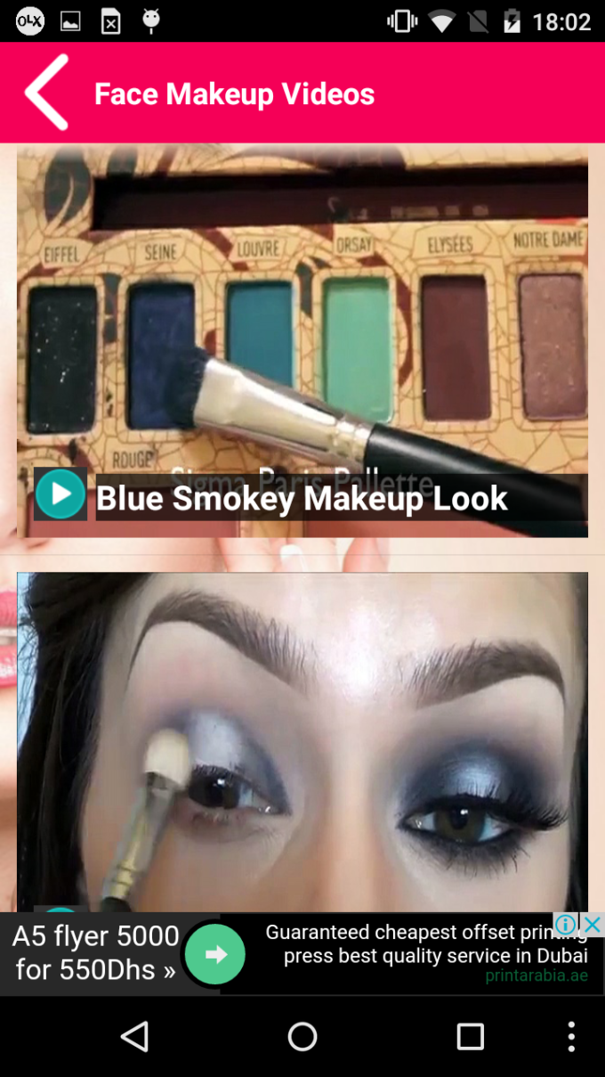 Face Makeup Videos For Android Download