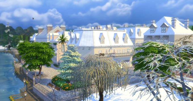 The Sims 4 First Snow Mod The Sims 4 First Snow Mod