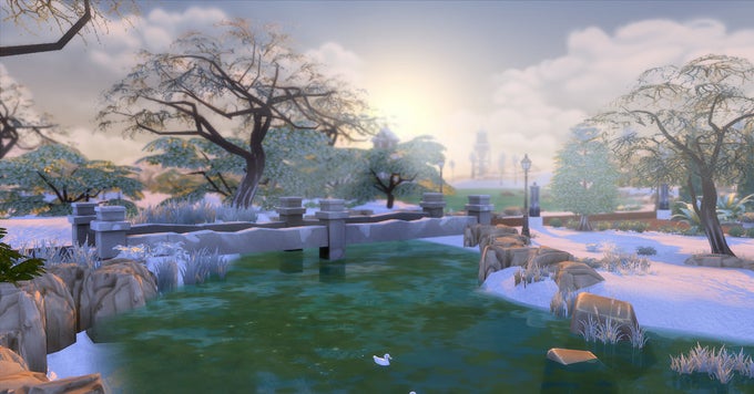 The Sims 4 First Snow Mod The Sims 4 First Snow Mod
