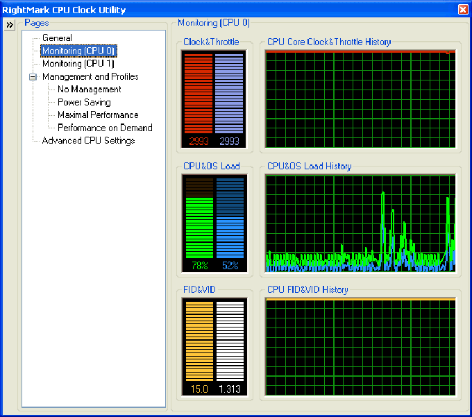 RightMark CPU Clock Utility RightMark CPU Clock Utility