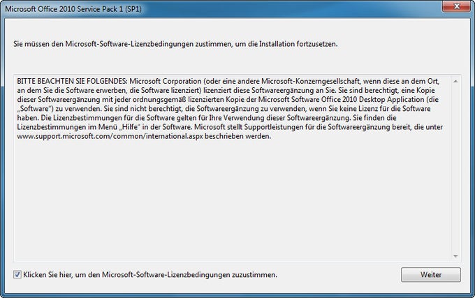 Microsoft Office 2010 Service Pack 1 (SP1) Microsoft Office 2010 Service Pack 1 (SP1)
