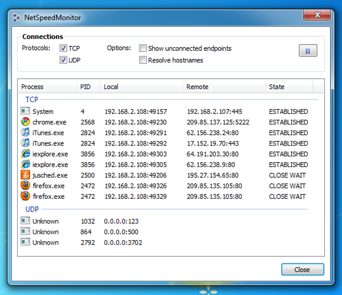 NetSpeedMonitor NetSpeedMonitor