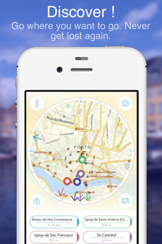 Porto on foot: Offline Map