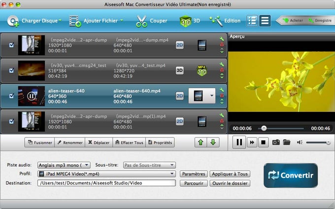 Aiseesoft Mac Convertisseur Vidéo Ultimate Aiseesoft Mac Convertisseur Vidéo Ultimate