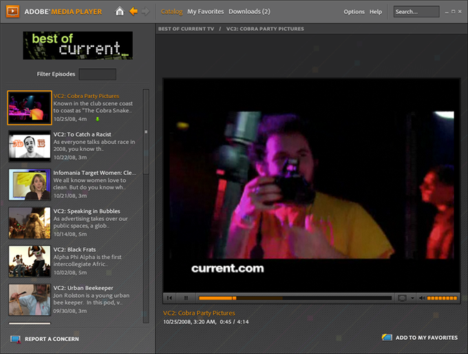 Adobe Media Player Adobe Media Player