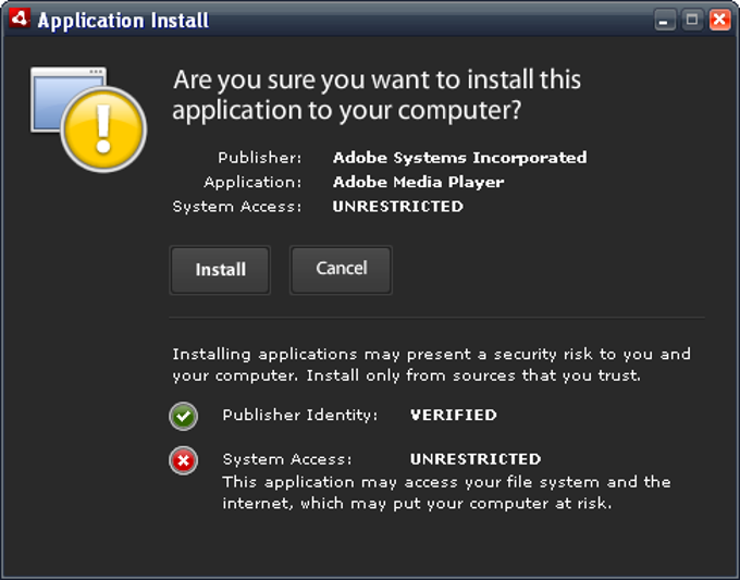 Adobe Media Player Adobe Media Player