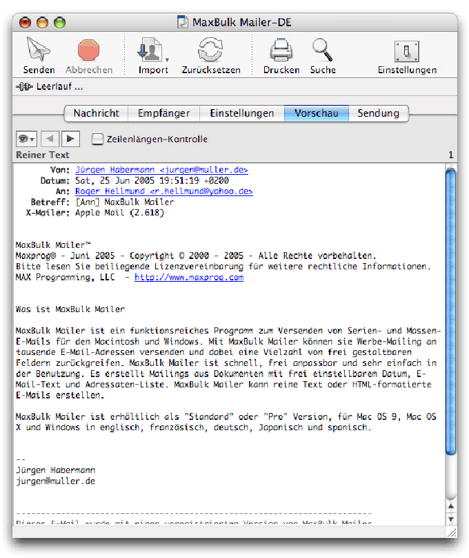 MaxBulk Mailer MaxBulk Mailer