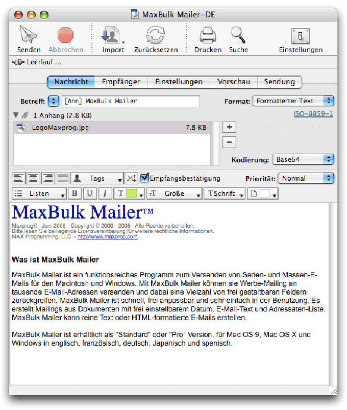 MaxBulk Mailer MaxBulk Mailer