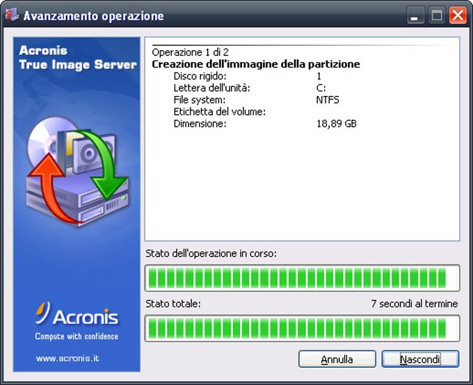 Acronis True Image Echo Server per Windows Acronis True Image Echo Server per Windows