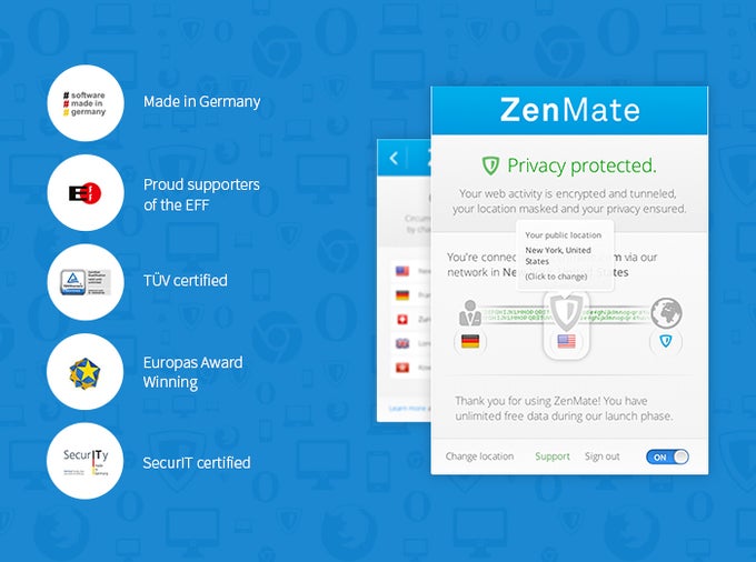 ZenMate VPN for Firefox ZenMate VPN for Firefox