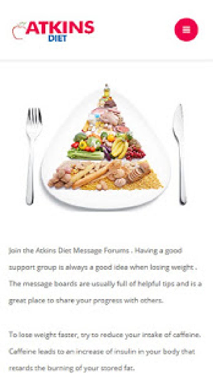 Atkins Diet APK для Android — Скачать