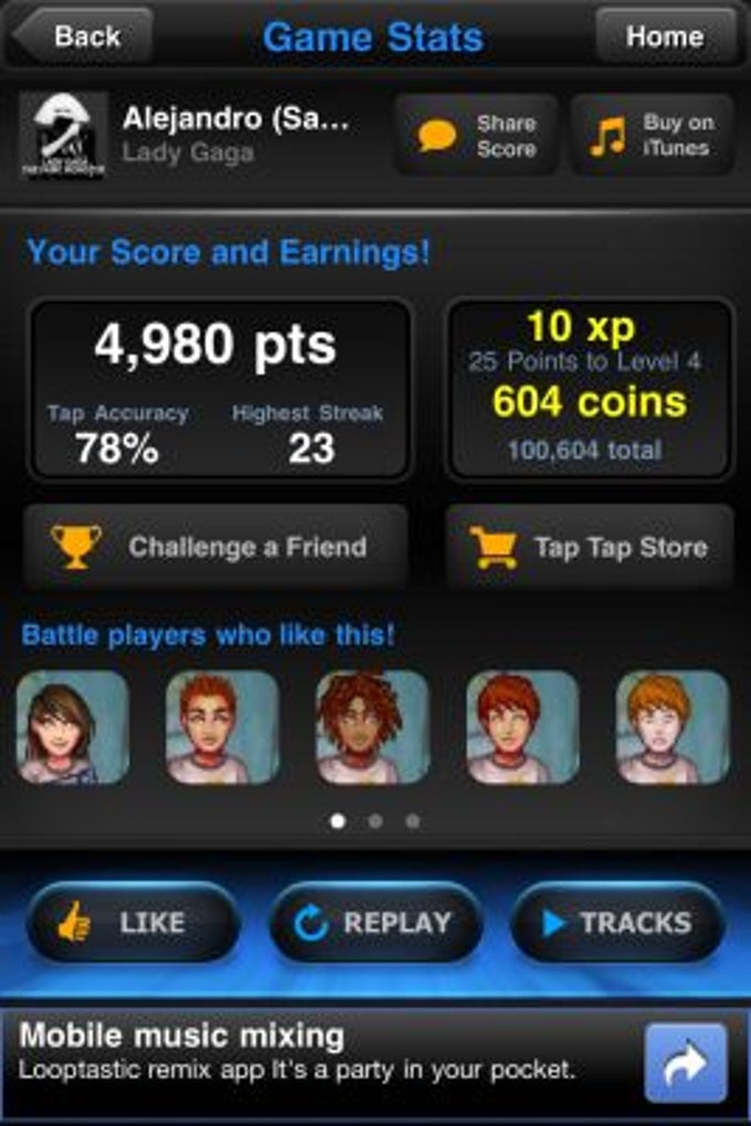 Tap Tap Revenge 4 Tap Tap Revenge 4