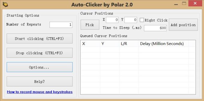 Auto clicker 2.0 mac
