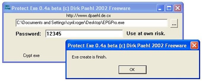 Protect EXE Protect EXE
