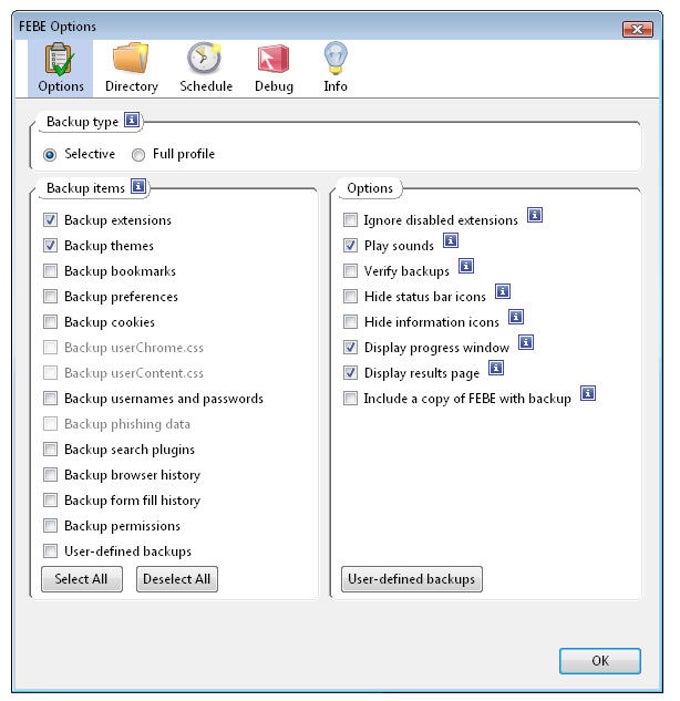 FEBE (Firefox Environment Backup Extension) FEBE (Firefox Environment Backup Extension)