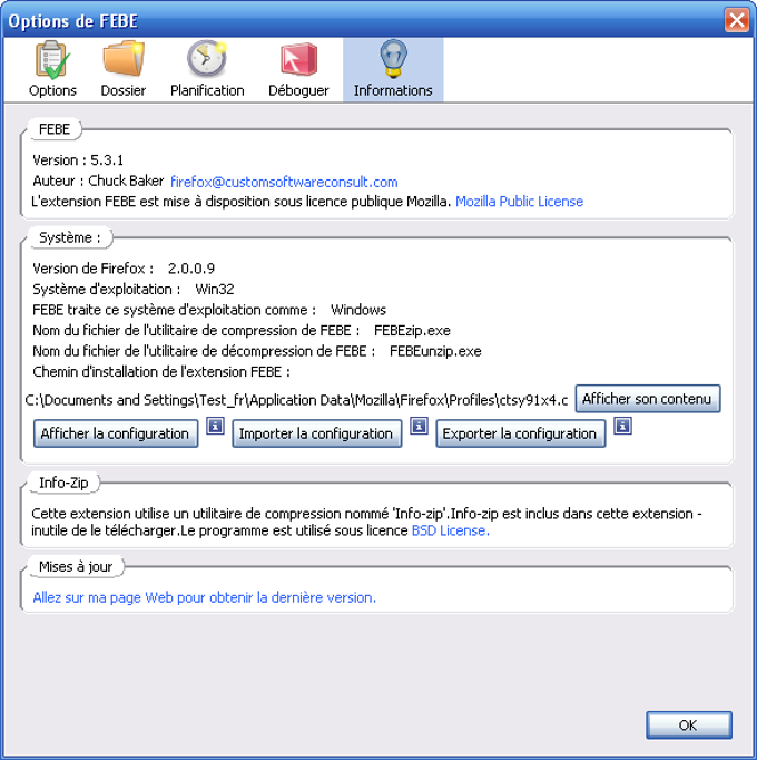 FEBE (Firefox Environment Backup Extension) FEBE (Firefox Environment Backup Extension)