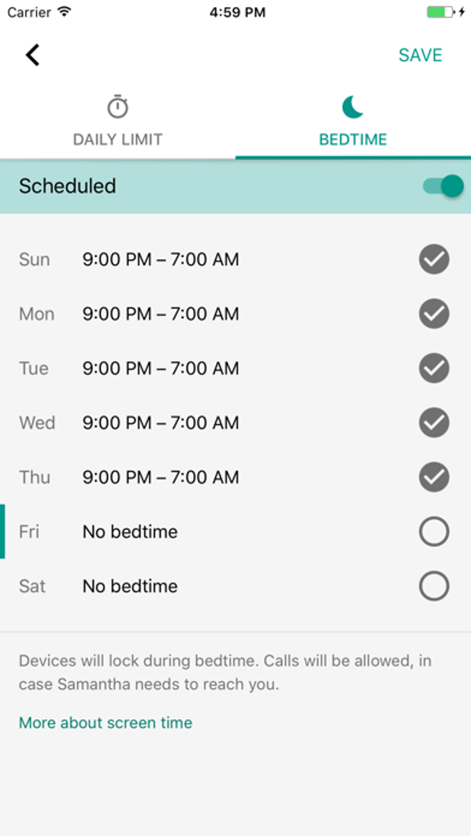 Google Family Link for parents
