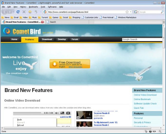 CometBird CometBird