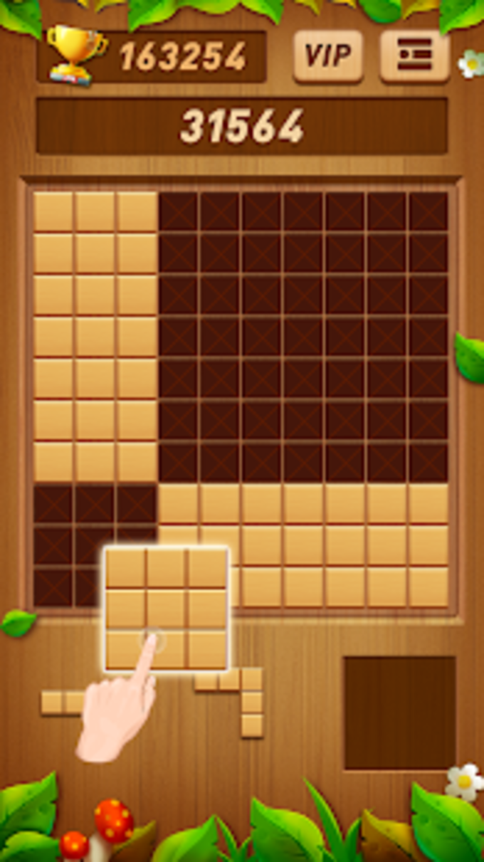 Wood Block Puzzle: Jogue Wood Block Puzzle gratuitamente