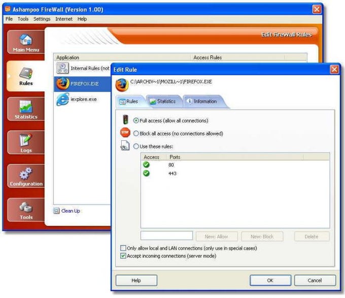 Ashampoo Firewall Ashampoo Firewall