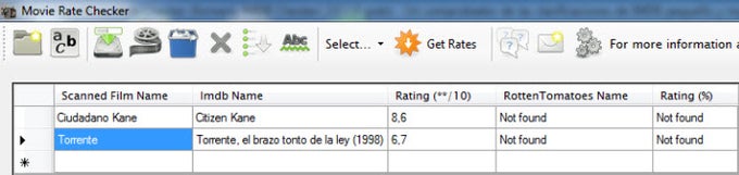 Movie Rate Checker Movie Rate Checker