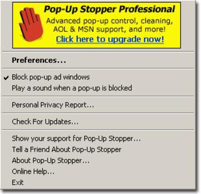 Pop-Up Stopper Free - Download