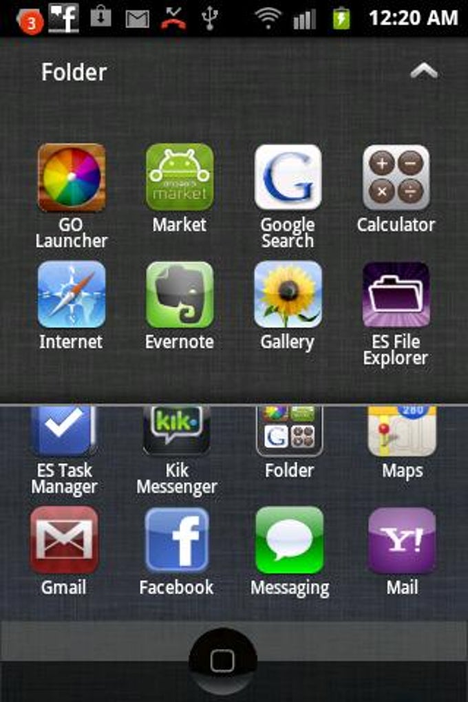iPhone Go Launcher EX Theme iPhone Go Launcher EX Theme
