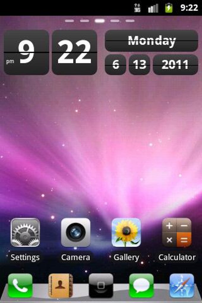 iPhone Go Launcher Ex Theme
