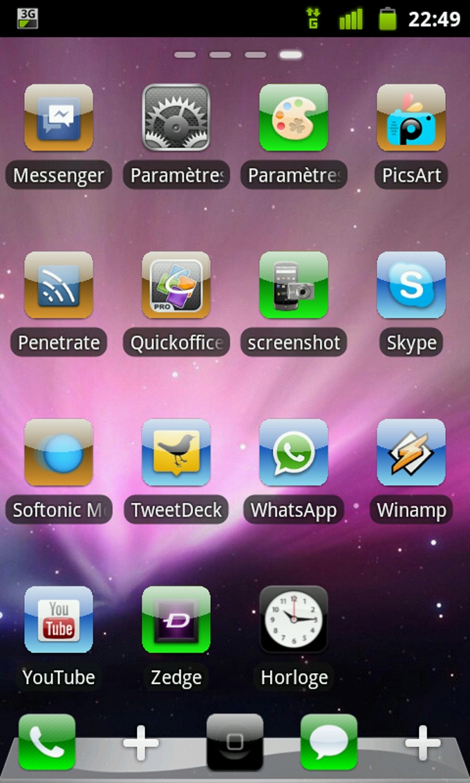 iPhone Go Launcher EX Theme