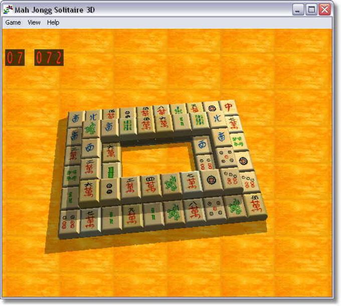 mahjongg solitaire 3d