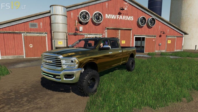 Dodge Ram 3500 v 1.0 - Farming Simulator 22 mods