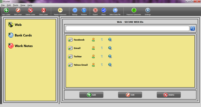 IDLocker Password Manager and Secret Diary IDLocker Password Manager and Secret Diary