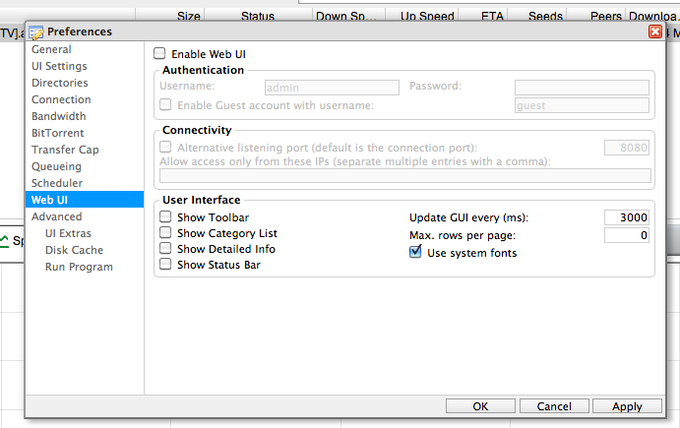 uTorrent Remote uTorrent Remote