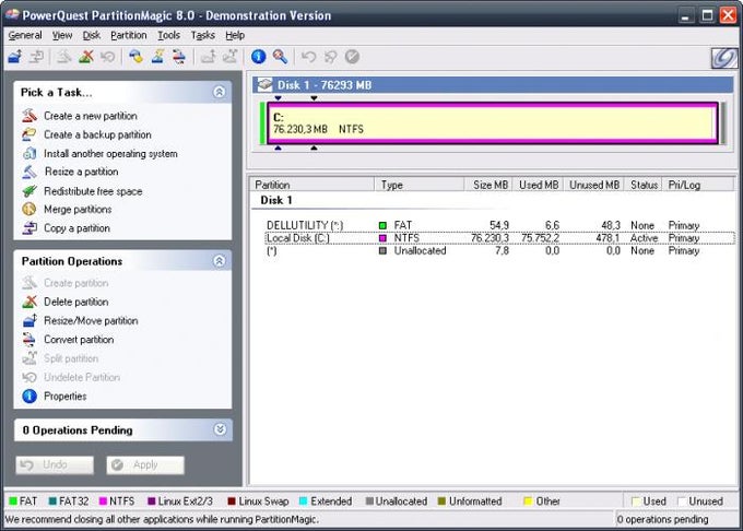 Norton Partition Magic Norton Partition Magic