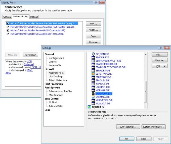 Agnitum Outpost Firewall