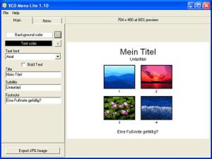 VCD Menu Lite VCD Menu Lite