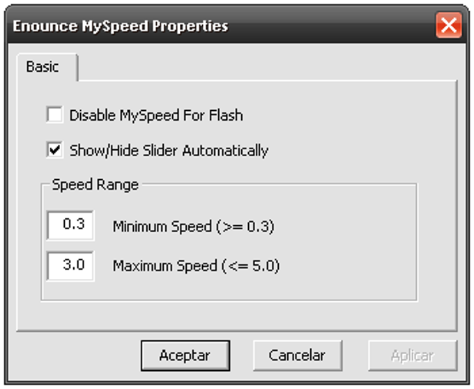 MySpeed MySpeed