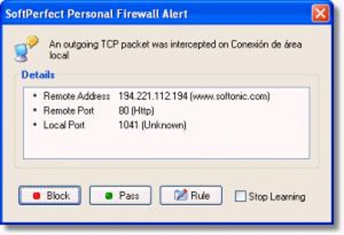 SoftPerfect Personal Firewall SoftPerfect Personal Firewall