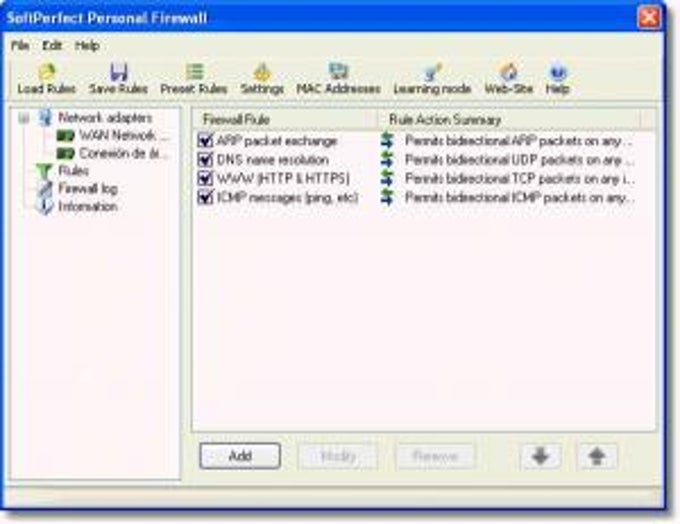 SoftPerfect Personal Firewall SoftPerfect Personal Firewall