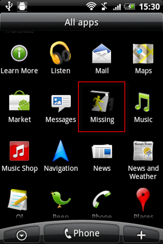 Missing for Android Download