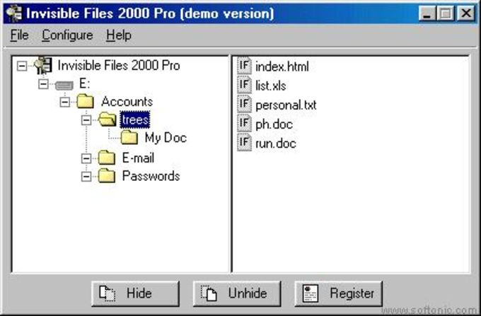 Invisible Files 2000