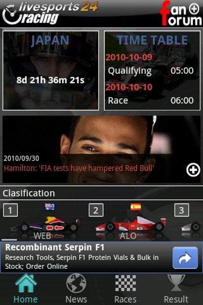 Livesports24 F1™ Racing Livesports24 F1™ Racing