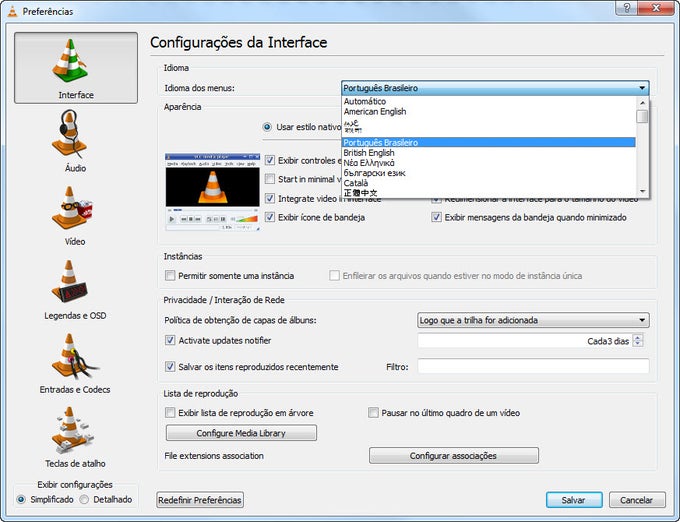 VLC media player nightly