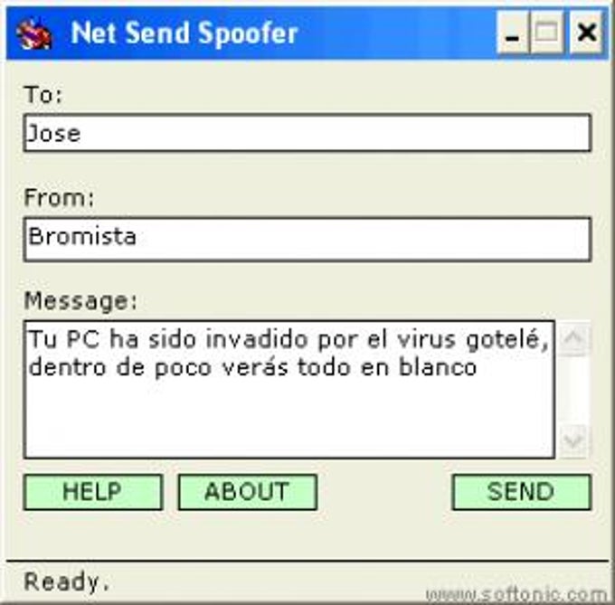 Net Send Spoofer Net Send Spoofer